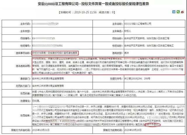 安徽146家企業(yè)圍標(biāo)800多萬(wàn)的項(xiàng)目，被沒(méi)收2336萬(wàn)投標(biāo)保證金