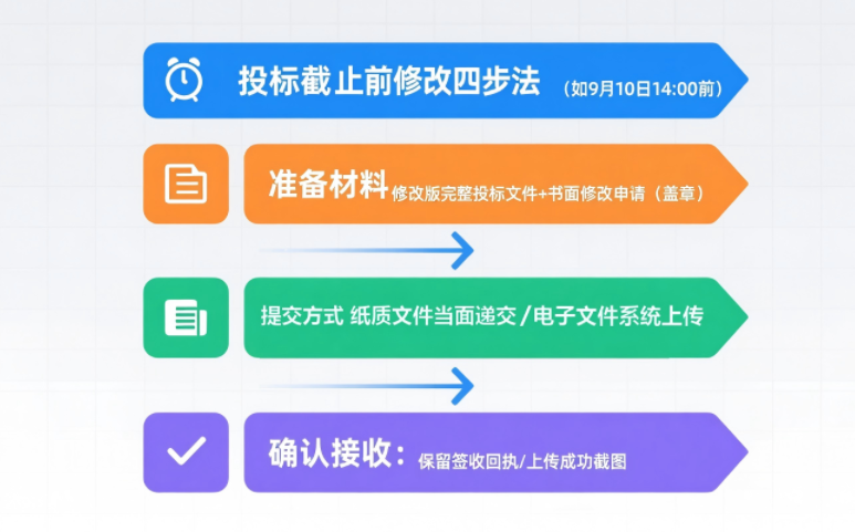 投標文件可以修改嗎？