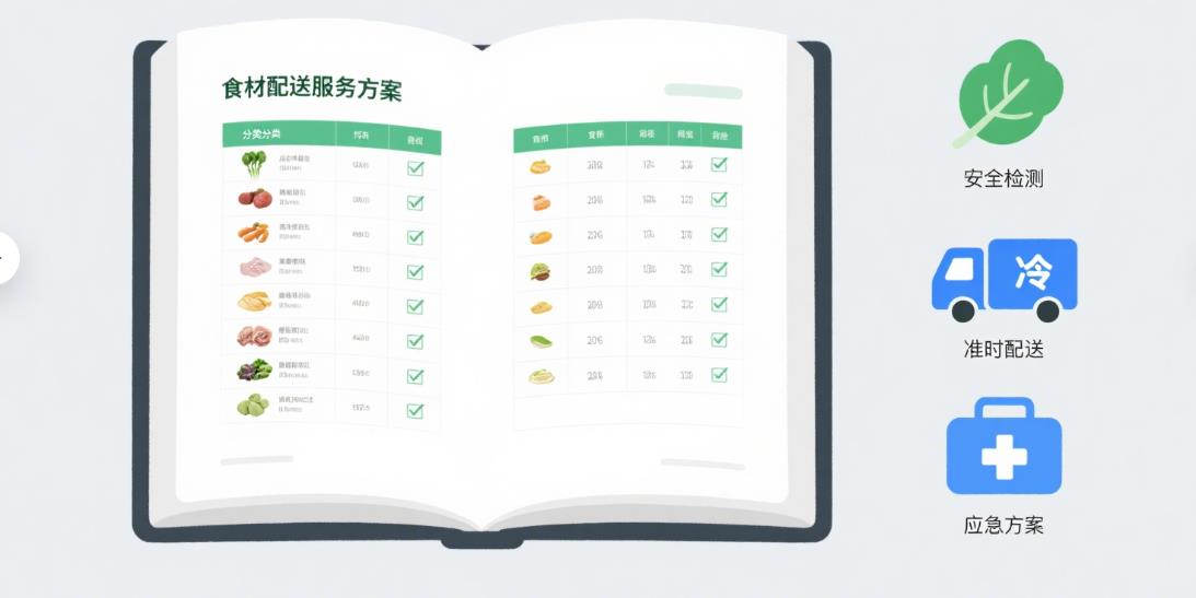 食材配送服務(wù)方案